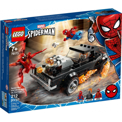LEGO SUPER HEROES Spider-Man et Ghostrider contre Carnage 2021